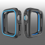 Silikonska etuija za Apple Watch 40mm - černá - modro