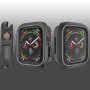 Silikonska etuija za Apple Watch 40mm - černá - siva
