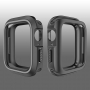 Silikonska etuija za Apple Watch 40mm - černá - siva