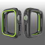 Silikonska etuija za Apple Watch 40mm - černá - zelena