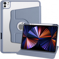 Vrtljivi 360° etui s prostorom za Apple Pencil za iPad Pro 11" (2024/2025) - vijolično