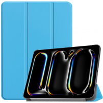 Etui iz PU usnja s funkcijo spanja za iPad Pro 11" (2024/2025) - modro