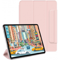 Magnetni etui z zapiranjem na magnet za iPad Pro 11" (2024/2025) - roza