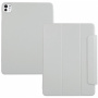 Magnetni etui z zapiranjem na magnet za iPad Pro 13" (2024/2025) - sivo