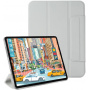 Magnetni etui z zapiranjem na magnet za iPad Pro 13" (2024/2025) - sivo