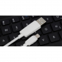 Lightning kabel ROCK Sync & Charge MFi za Apple iPhone / iPad / iPod - bel - 2m