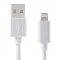 OPSO Sync & Charge MFi certificiran lightning kabel za Apple iPhone / iPad / iPod - bel - 3m