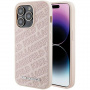 Karl Lagerfeld Ovitek Quilted Pattern za iPhone 15 Pro Max - roza