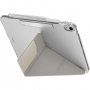 UNIQ Camden Click etui z origami stojalom in prostorom za Apple Svinčnik za iPad Air 13" (2024-2026) - bež