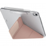 UNIQ Camden Click etui z origami stojalom in prostorom za Apple Svinčnik za iPad Air 13" (2024-2026) - roza
