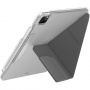 UNIQ Camden Click etui z origami stojalom in prostorom za Apple Svinčnik za iPad Pro 11" (2024/2025) - siv
