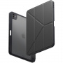 UNIQ Ovitek Moven z origami stojalom in prostorom za Apple Svinčnik za iPad Pro 11" (2024/2025) - temno siv