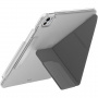 UNIQ Camden Click etui z origami stojalom in prostorom za Apple Svinčnik za iPad Pro 13" (2024/2025) - siv