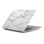Mat prevleka za MacBook Air 13" (A1932 / A2179 / A2337) - beli marmor