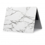 Mat prevleka za MacBook Air 13" (A1932 / A2179 / A2337) - beli marmor