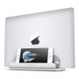 Navpično stojalo BESTAND 2in1 MacBook in iPad - srebro