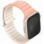 UNIQ Revix Evo obojestranski pas za Apple uro 42mm / 41mm / 40mm / 38mm - roza krem