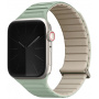 UNIQ Revix Evo obojestranski pašček za Apple uro 42mm / 41mm / 40mm / 38mm - mint bež
