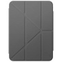 UNIQ Camden Click etui z origami stojalom in prostorom za Apple Svinčnik za iPad Pro 13" (2024/2025) - siv