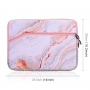 Neoprenska torba za iPad do 13" / MacBook do 14" - roza marmor