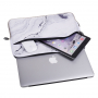 Neoprenska torba za iPad do 13" / MacBook do 14" - beli marmor