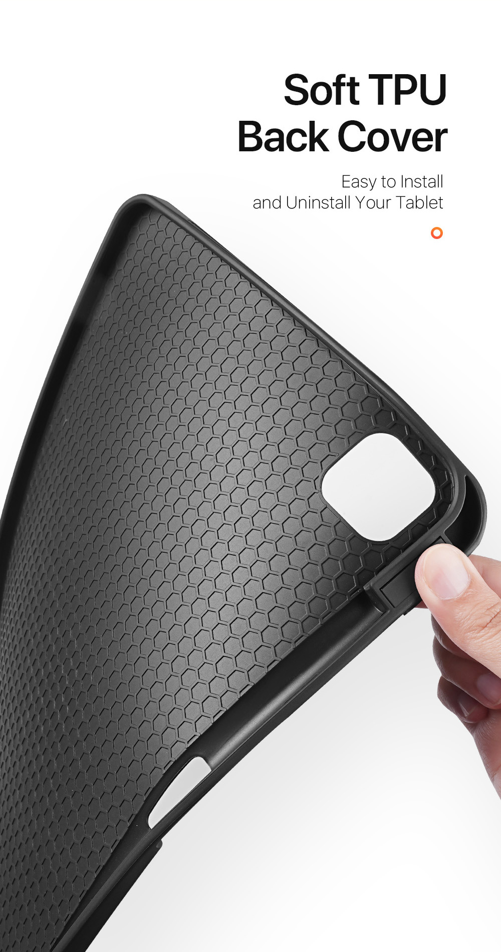 Etui DUX DUCIS Domo s prostorom za Apple Pencil in funkcijo spanja za iPad Pro 13