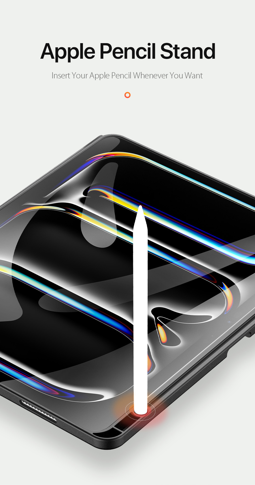 Etui DUX DUCIS Domo s prostorom za Apple Pencil in funkcijo spanja za iPad Pro 13