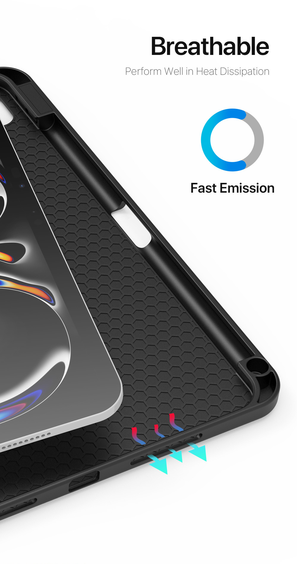 Etui DUX DUCIS Domo s prostorom za Apple Pencil in funkcijo spanja za iPad Pro 11