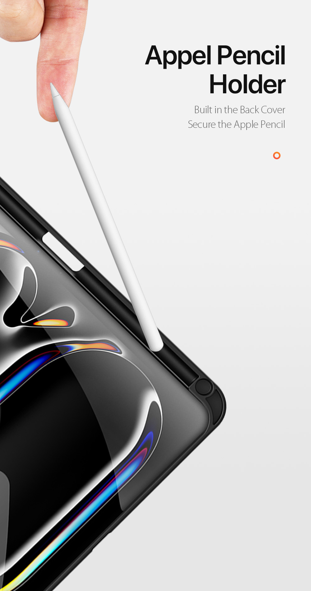 Etui DUX DUCIS Domo s prostorom za Apple Pencil in funkcijo spanja za iPad Pro 11