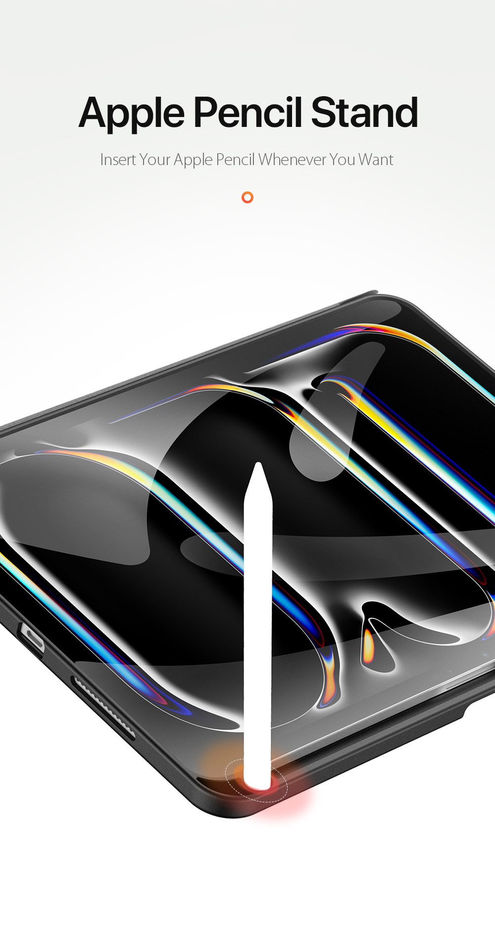 Etui DUX DUCIS Domo s prostorom za Apple Pencil in funkcijo spanja za iPad Pro 11
