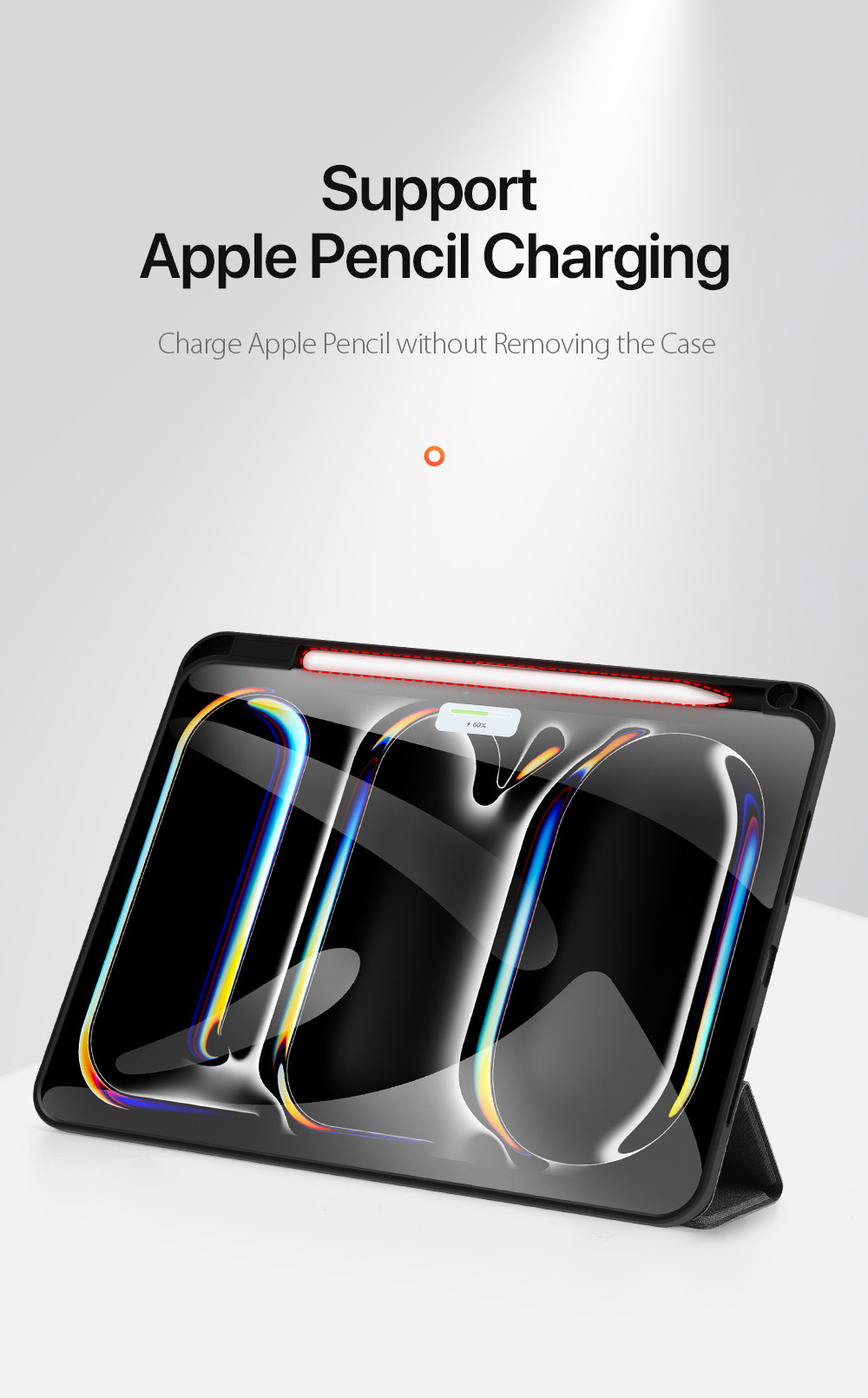 Etui DUX DUCIS Domo s prostorom za Apple Pencil in funkcijo spanja za iPad Pro 11