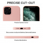 Silikonski ovitek za iPhone 16 Plus - rdeč