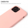 Silikonski ovitek za iPhone 16 Plus - rdeč