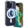 Transparent ovitek z MagSafe za iPhone 16 Pro Max - prozoren