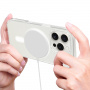 Transparent ovitek z MagSafe za iPhone 16 Pro Max - prozoren