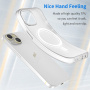 Mat prosojen ovitek MagSafe za iPhone 16 Plus - bel