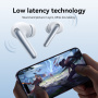 JOYROOM Brezžične Bluetooth slušalke JR-FN2 - bele