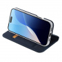DUX DUCIS Preklopna torbica Skin Pro za iPhone 16 Pro - temno modra