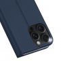 DUX DUCIS Preklopna torbica Skin Pro za iPhone 16 Pro - temno modra