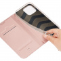 DUX DUCIS Preklopna torbica Skin Pro za iPhone 16 Pro Max - rose gold
