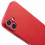 Zaščitni ovitek z vrvico za iPhone 16 Plus - rdeč