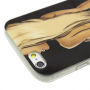 Zaščitna prevleka / pokrov s prozornim obodnim okvirjem za Apple iPhone 6S - seksi dekle z blond lasmi
