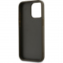 DKNY Ovitek Stack Logo s paščkom za iPhone 14 Pro Max - olivni