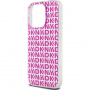 DKNY Ovitek Repeat Pattern za iPhone 15 Pro Max - roza