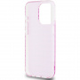 DKNY Ovitek Repeat Pattern za iPhone 15 Pro Max - roza