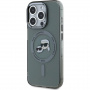 Karl Lagerfeld IML K&CH Heads kovinski okvir z MagSafe za iPhone 15 Pro Max - črn