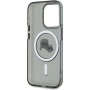 Karl Lagerfeld IML K&CH Heads kovinski okvir z MagSafe za iPhone 15 Pro Max - črn
