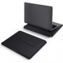 UNIQ Ovitek Oslo s stojalom za iPad do 13" / MacBook do 14" - črn