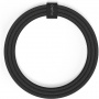 PURO Fabrik 2.0 pleten polnilni in podatkovni kabel - USB-C na USB-C - 1,5 m - črn