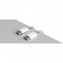 PURO Fabrik 2.0 pleten kabel za polnjenje in prenos podatkov - USB-C na USB-C - 1,5 m - zelen